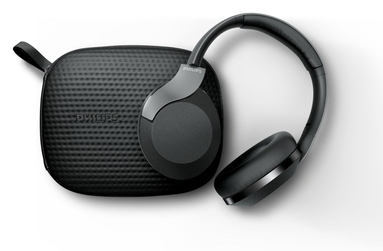 Hi-Res Audio wireless over-ear headphone TAPH805BK/00 | Philips