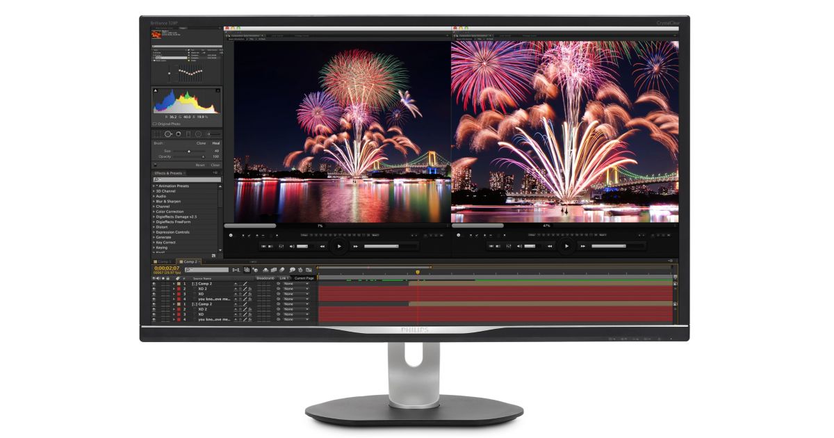 Philips 31.5 インチ モニター 328P6AUBREB 9ffa8f54d42a47a7905bb01500555c