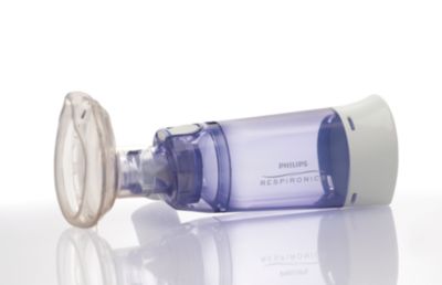 Philips OptiChamber Diamond - Chambre inhalation à valve avec masque petite taille - HH1306/00