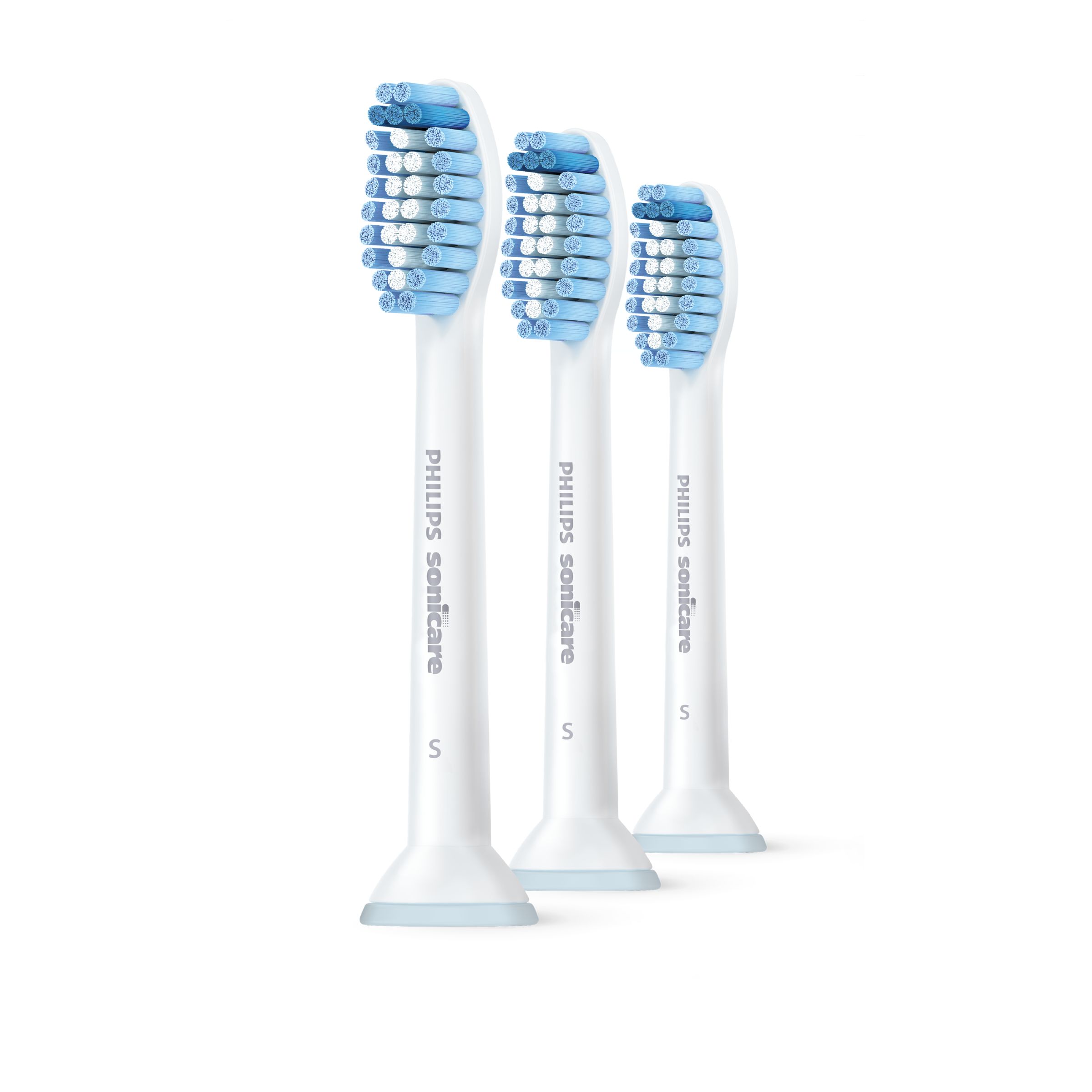 Image of Philips S Sensitive - Standard sonic toothbrush heads - HX6053/64