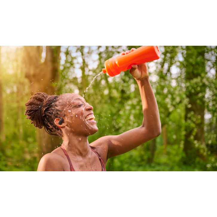 Open your ears. Hit your stride.