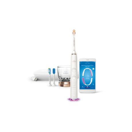HX9923/61 Philips Sonicare DiamondClean Smart 9500 Brosse à dents électrique avec application