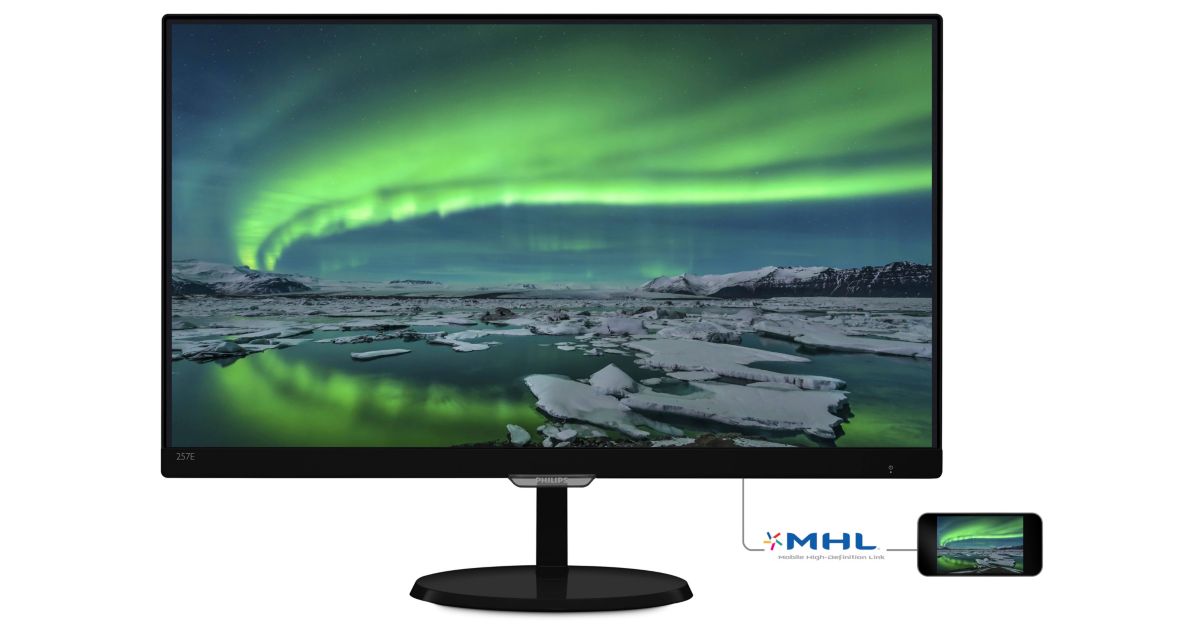 LCD monitor 257E7QDSB/27 | Philips