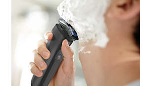 Consiga una cómoda afeitada en seco o una refrescante afeitada en húmedo