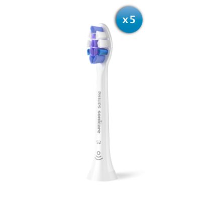 Sonicare S2 Sensitive 5-pack brush heads HX6055/77 | Philips