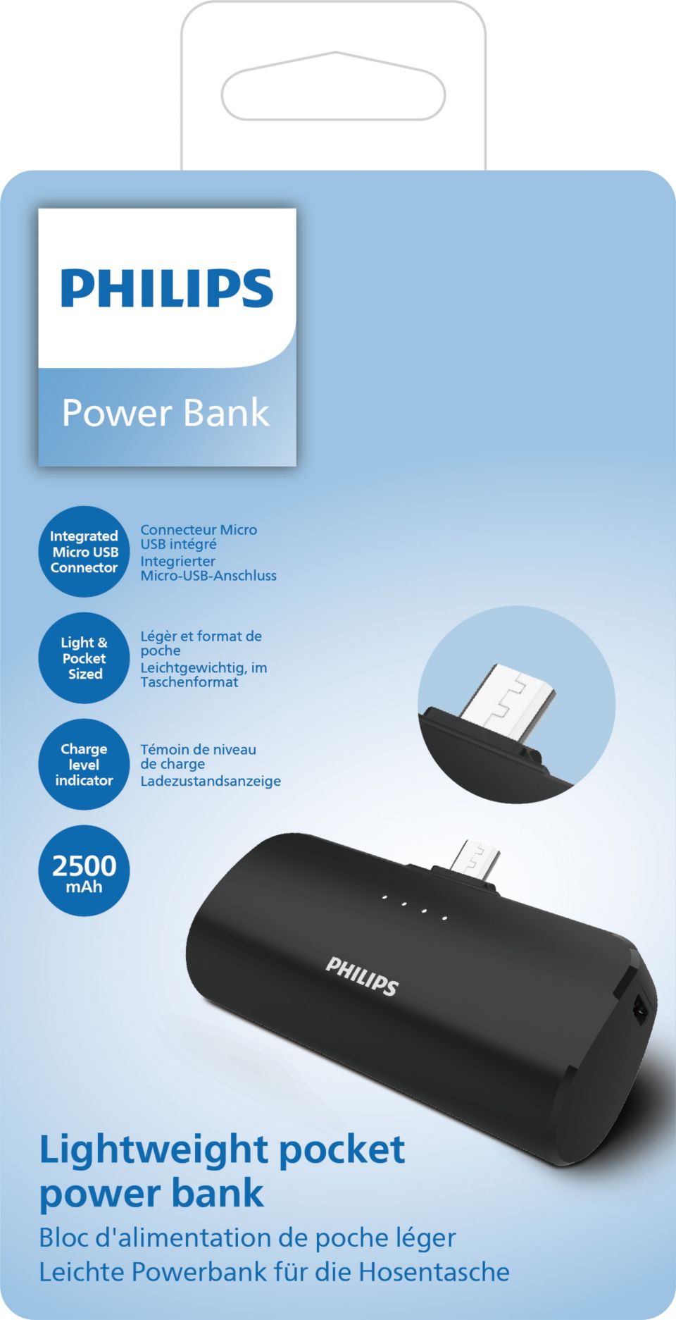 USB power bank DLP2510U/00 | Philips