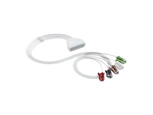 ECG Lead Set, Telemetry, 5-lead, SPU, Grabber, AAMI Lead Set