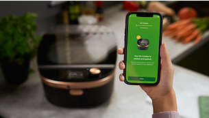 Machen Sie die NutriU App zu Ihrer intelligenten Küchenhilfe.