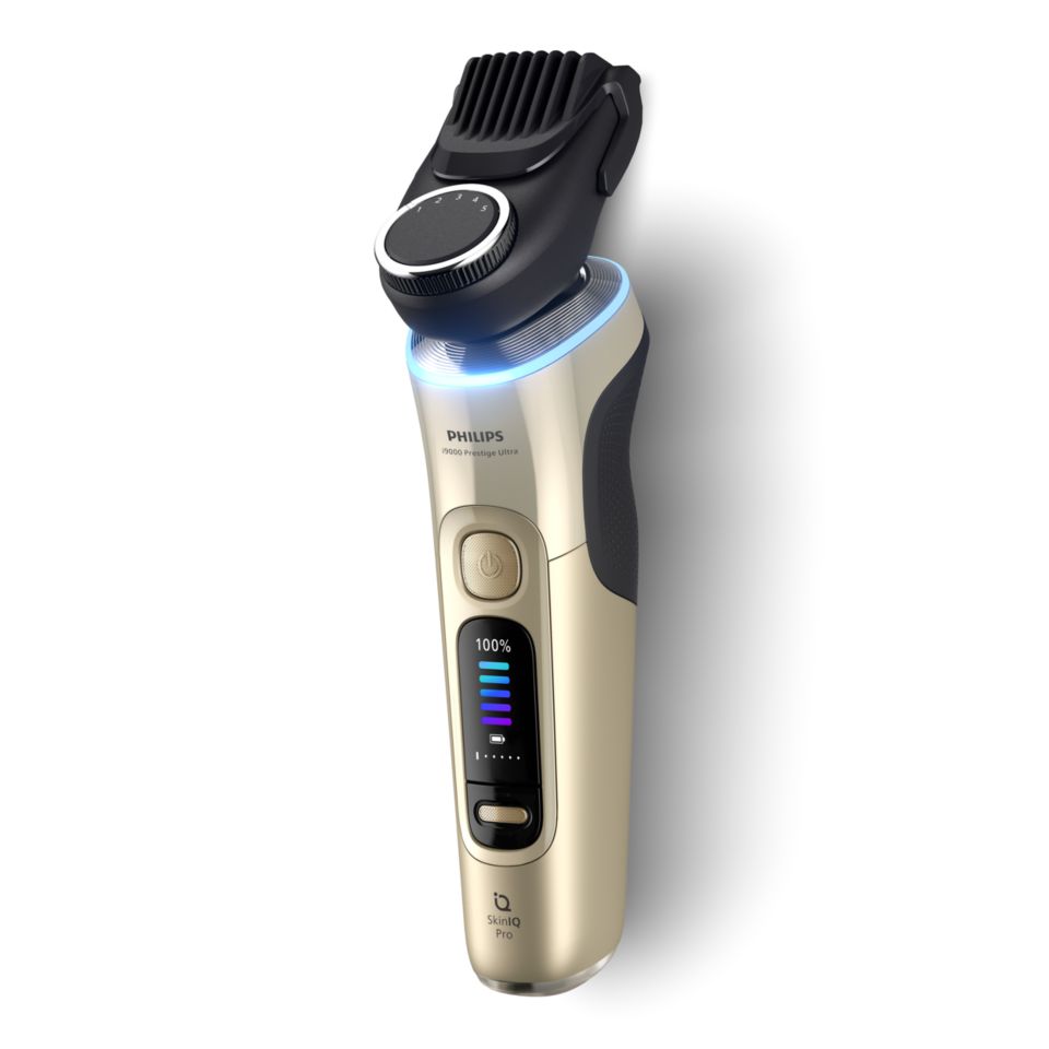 i9000 Prestige Ultra Wet&Dry Electric Shaver with SkinIQ Pro