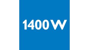 1400 瓦马达，实现出色清洁效果