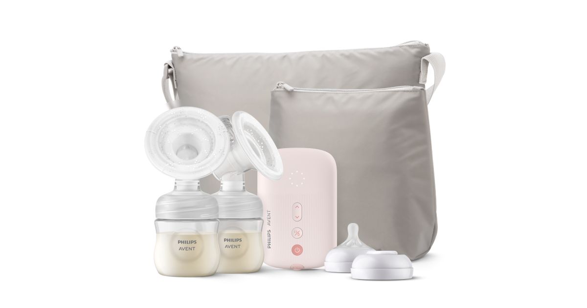 Avent Breast pump Double électrique (filaire) SCF393/81 | Philips