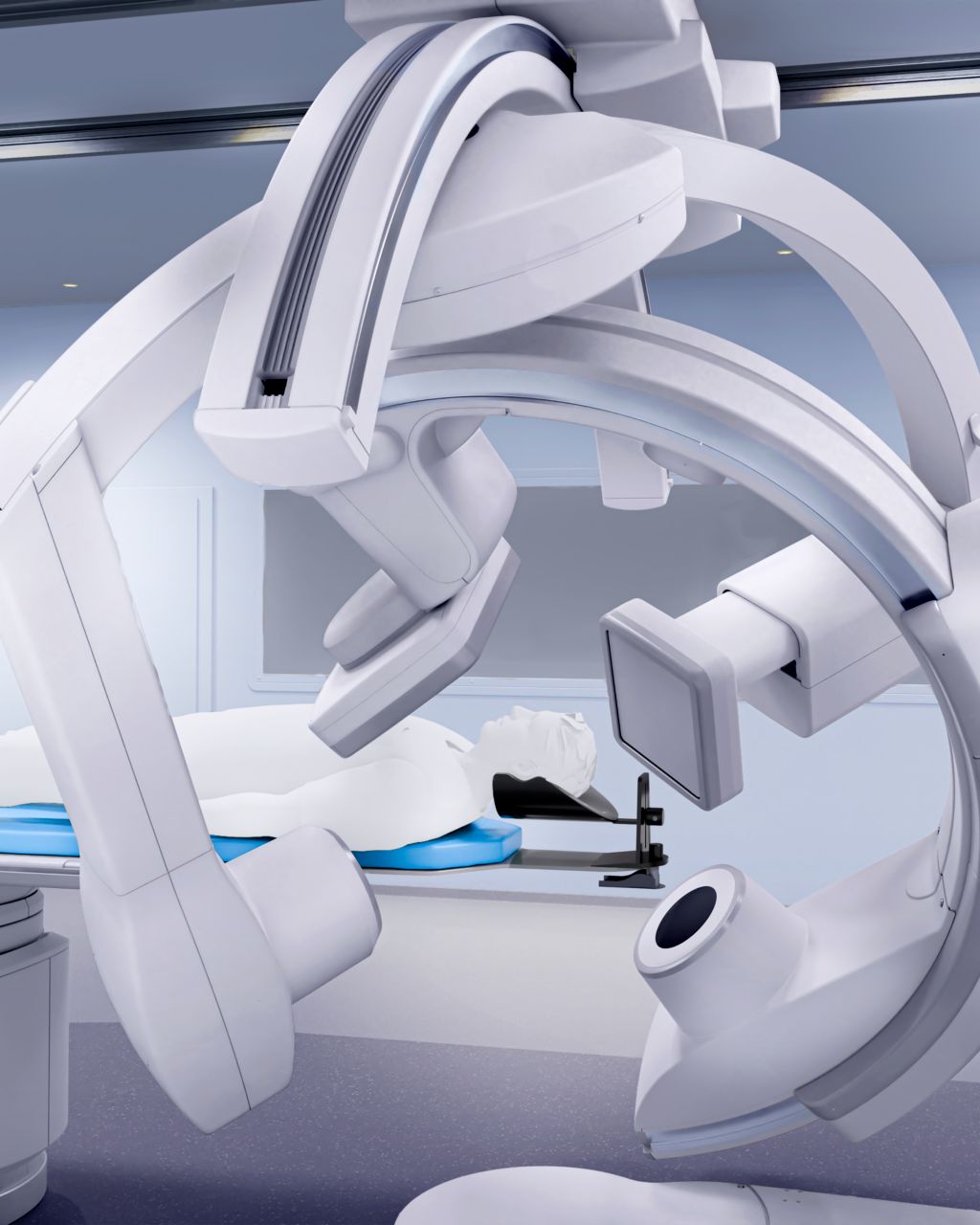 Philips Azurion full body coverage with device