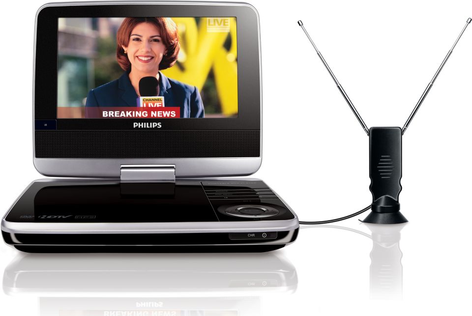Enjoy portable DVD and digital TV