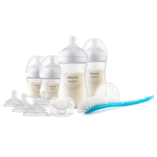 Avent Natural Response Großes Flaschen-Set für Neugeborene