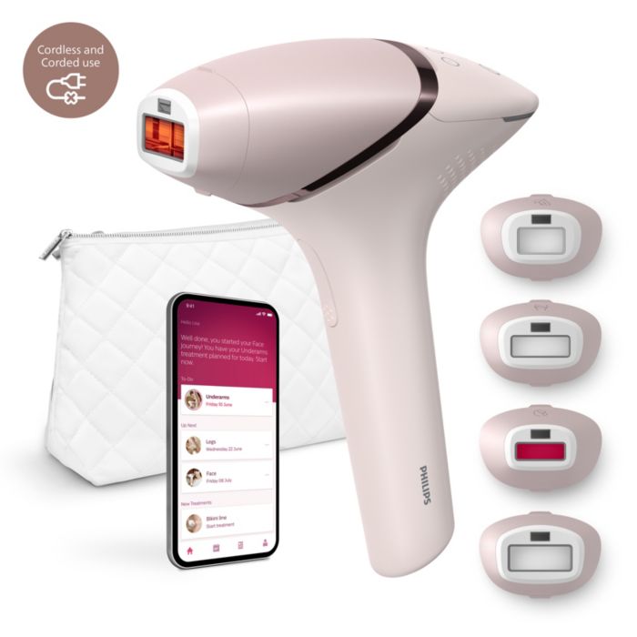 Cordless ease, personalized treatment with SenseIQ