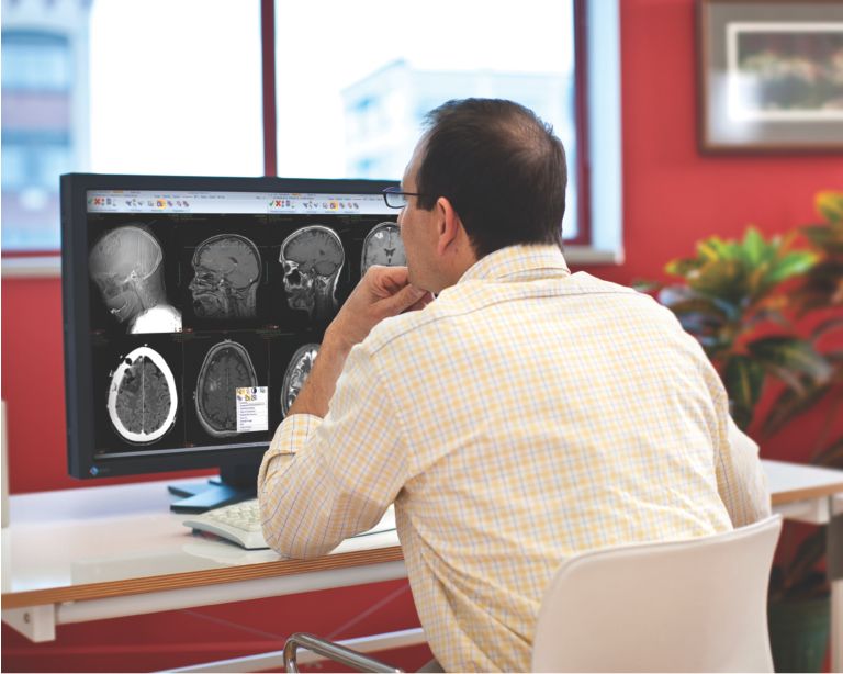 Optimizing workflows and data security for remote radiologists