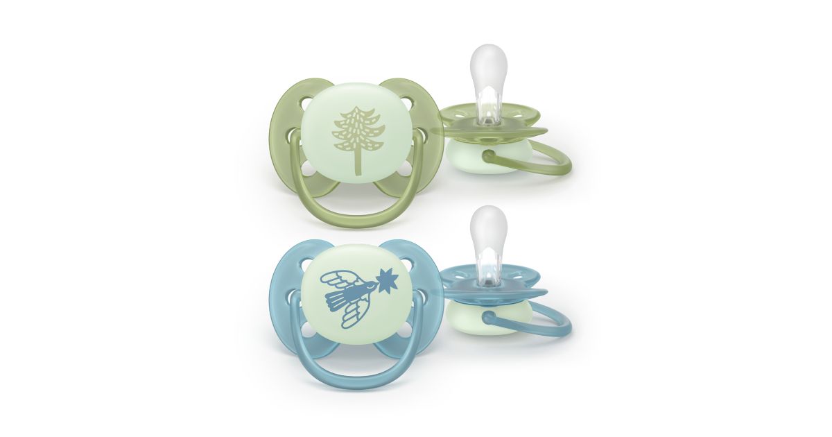 Avent Pacifier Nighttime רך במיוחד SCF094/05 | Philips