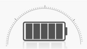 Geen zorgen dankzij batterij met lange levensduur