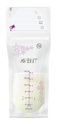 Avent Sachets de conservation pour le lait maternel