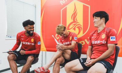 名古屋グランパスの選手2名がアスリートのコンディショニングに関する質問に答える