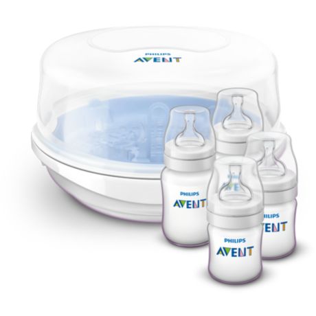 SCF282/02 Philips Avent Esterilizador a vapor para microondas