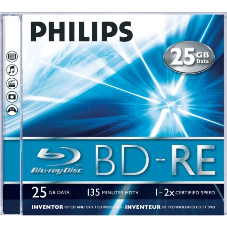 Supporto Blu-ray BD-RE da Philips