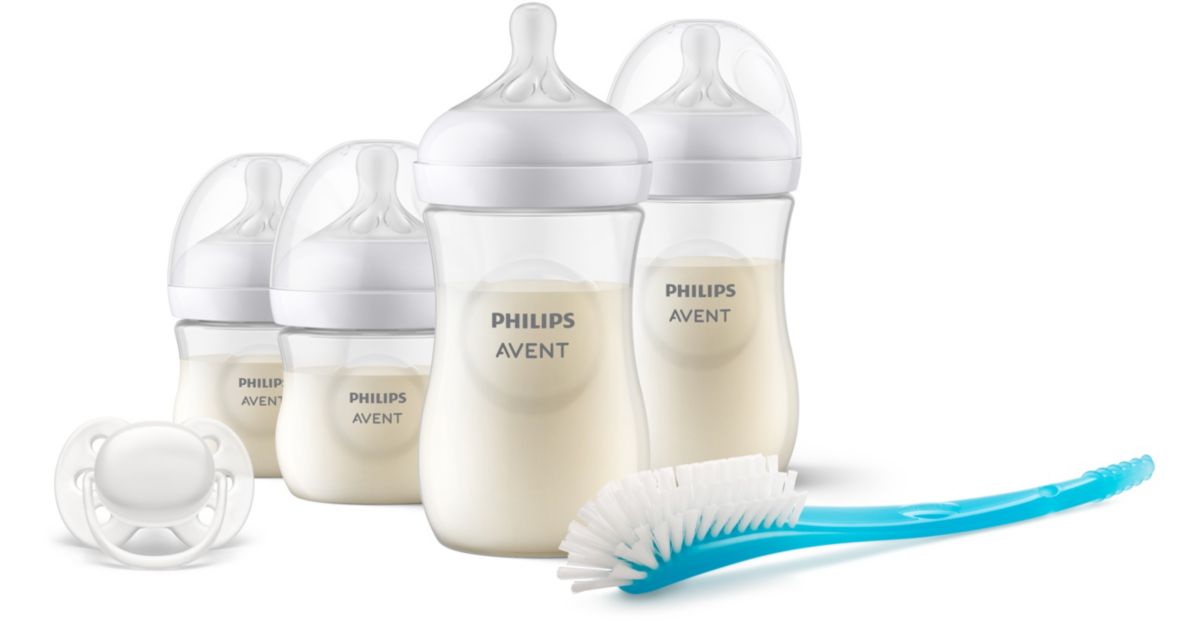 Avent Natural Response Flaschen-Set für Neugeborene SCD838/11 | Philips