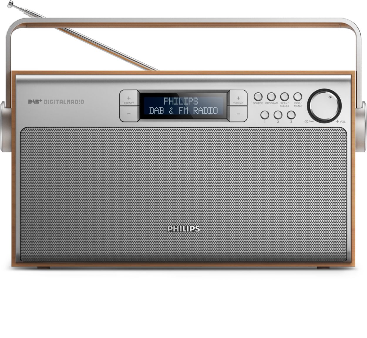 Great sound from DAB+ radio anywhere