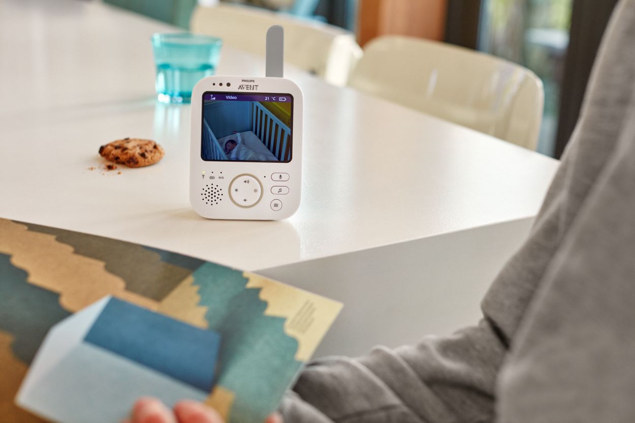 ▷ Philips AVENT Baby monitor SCD833/01 Vigilabebés con vídeo digital