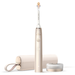 Sonicare DiamondClean Prestige Elektrische tandenborstel met SenseIQ - Champagne
