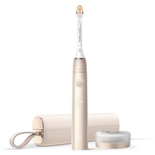 DiamondClean Prestige Brosse à dents électrique avec SenseIQ - Perle
