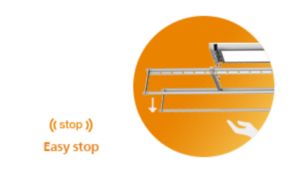 Giữ để dừng và đẩy để nâng