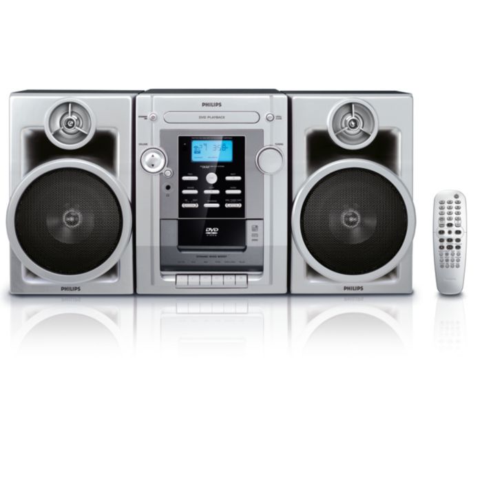 Enjoy DVD and MP3-CD playback