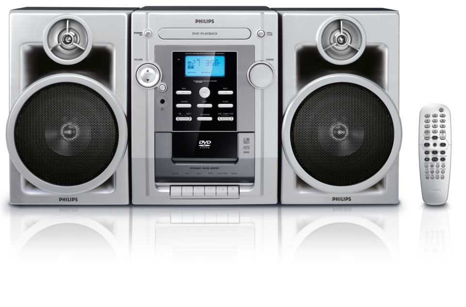 Enjoy DVD and MP3-CD playback