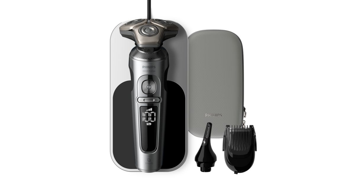 Shaver S9000 Prestige Wet and dry electric shaver, Series 9000