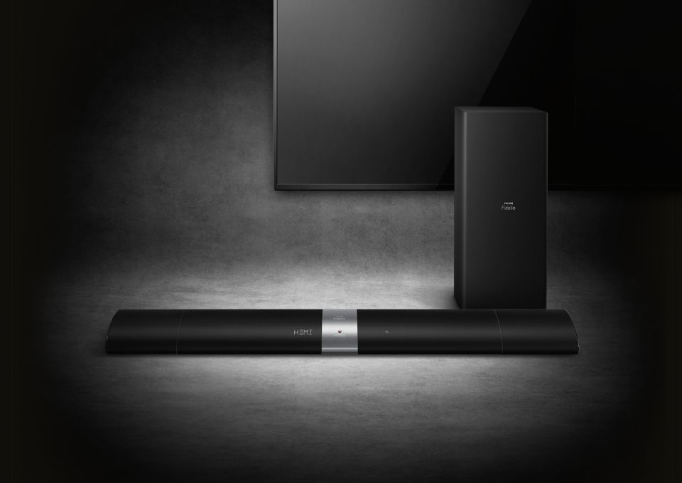 Philips soundbar best sale fidelio b5