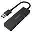 USB-A 插座集线器可扩展至 5 端口迷你集线器。