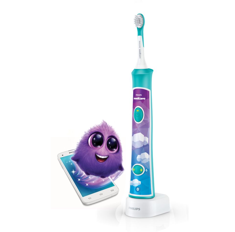 Interactive sonic power. More fun, better brushing