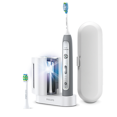 HX9172/14 Philips Sonicare FlexCare Platinum Sonický elektrický zubní kartáček s UV sanitizérem
