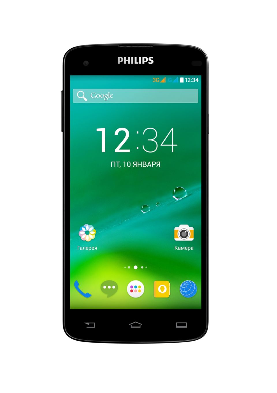 Philips Мобильный телефон CTI908BK I908 Black WCDMA / GSM