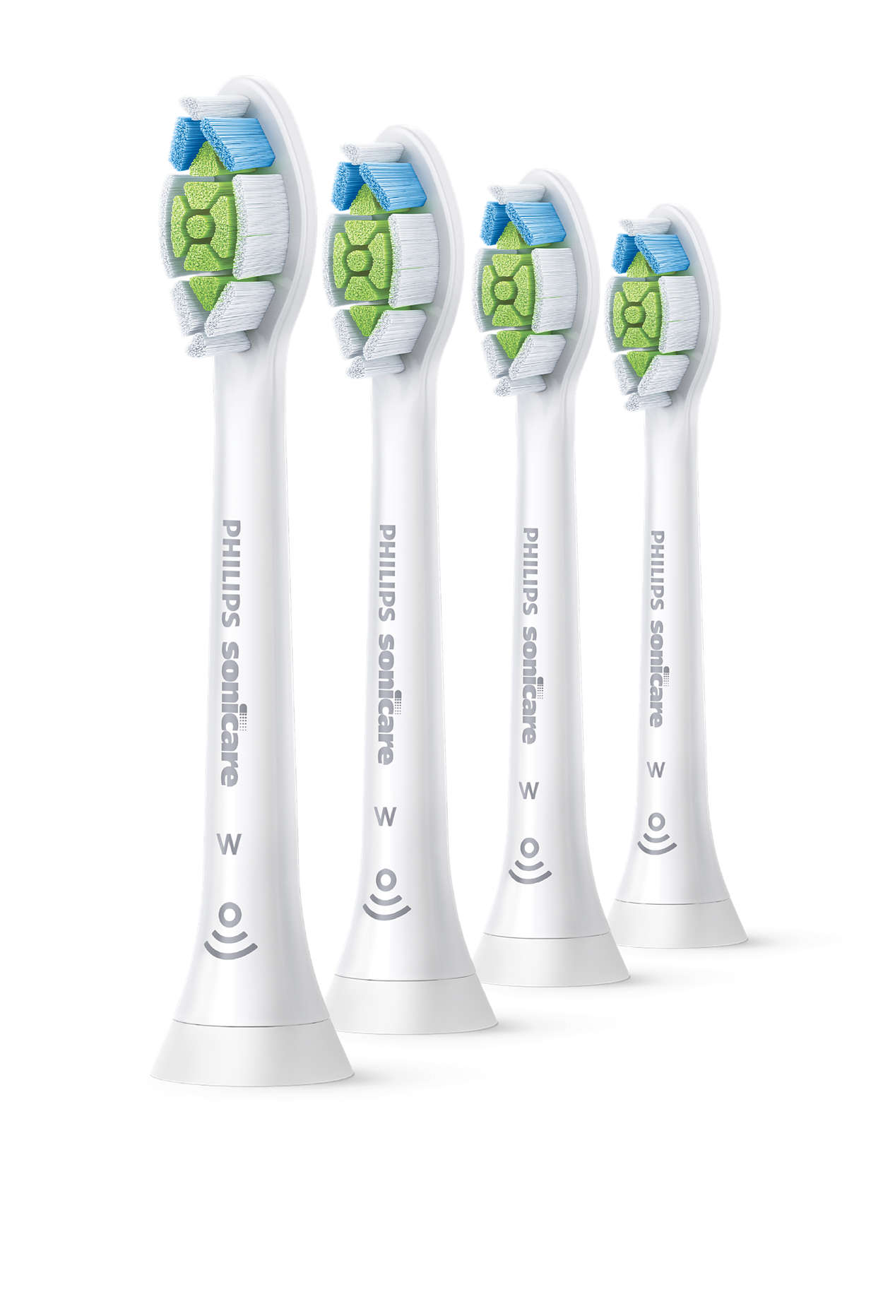 Pleated Dislocation Generally speaking W DiamondClean Standard sonic toothbrush heads HX6064/65 | Sonicare