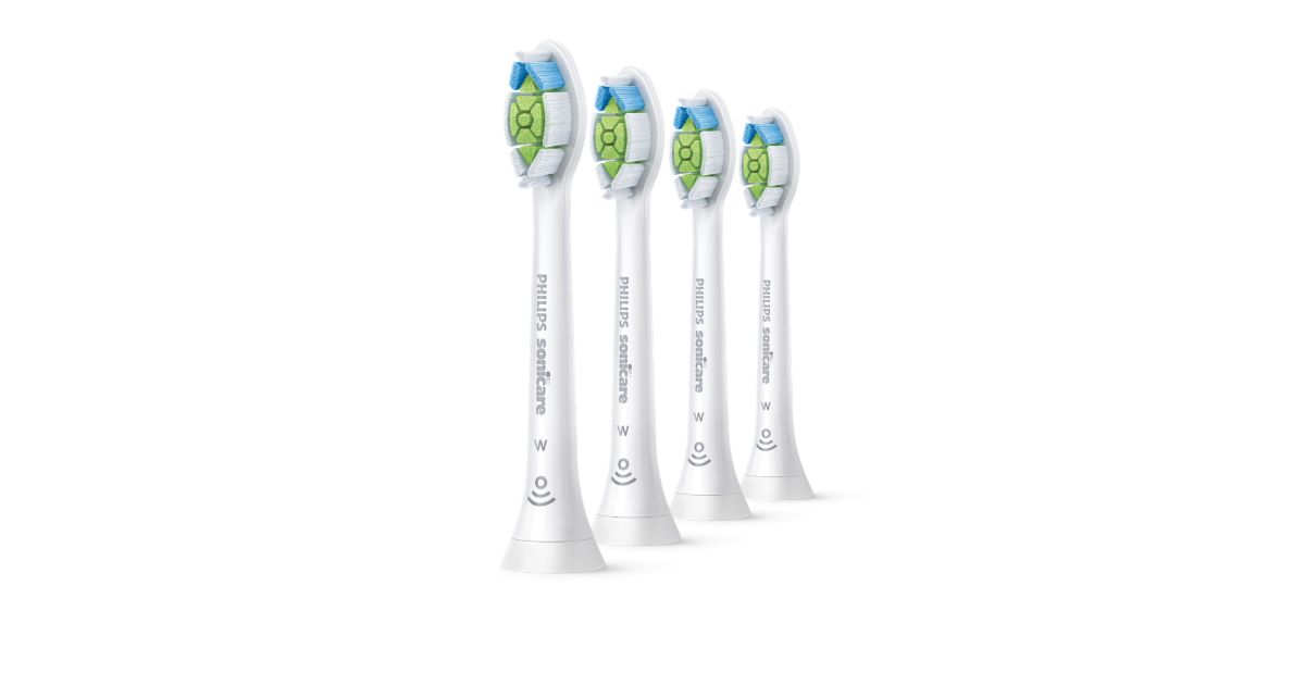 Sonicare W DiamondClean 4-pack brush heads HX6064/65 | Philips