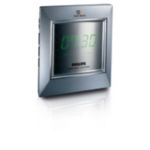 Wake up to the radio or a buzzer
