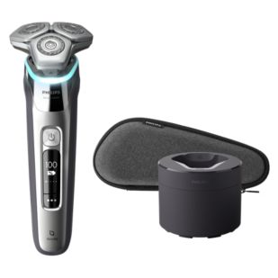 Shaver series 9000 Rasoir électrique 100 % étanche avec SkinIQ