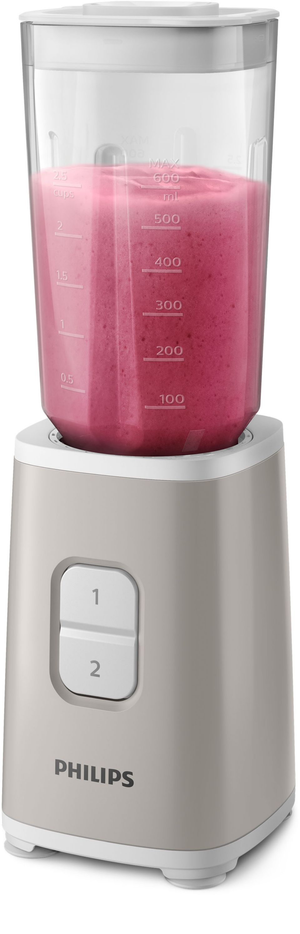 PHILIPS Mini Blender Red