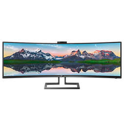 Business Monitor 32:9 SuperWide curved LCD display