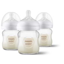 Glass Natural Response Baby Bottle