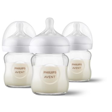 Philips Avent Glass Natural Response Baby Bottle