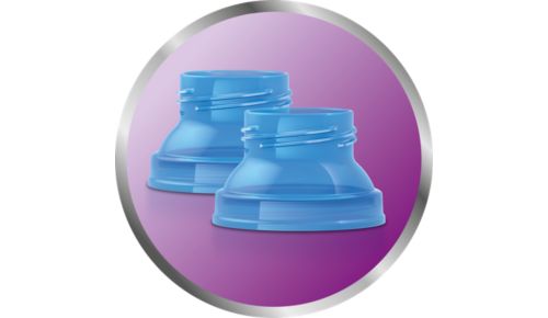 Abpumpen in den Aufbewahrungsbehälter