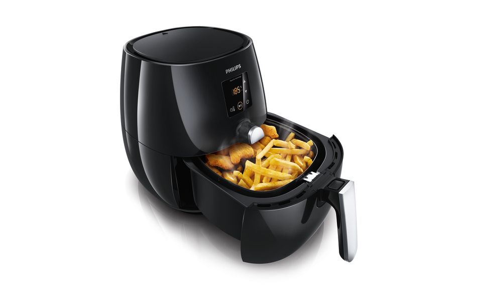 Philips Viva Collection Digital Air Fryer Black/Silver  - Best Buy